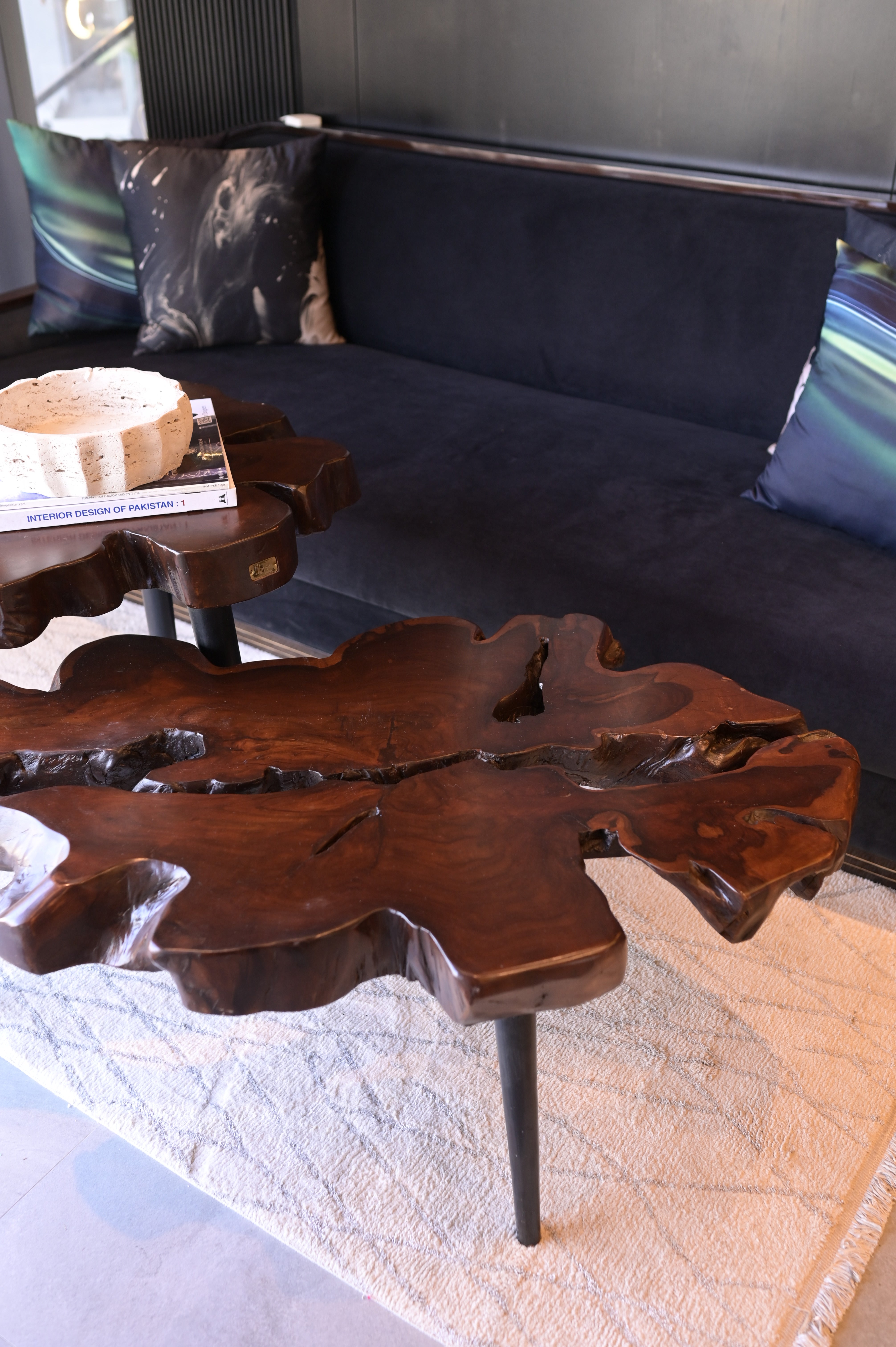 Sheesham centre table set
