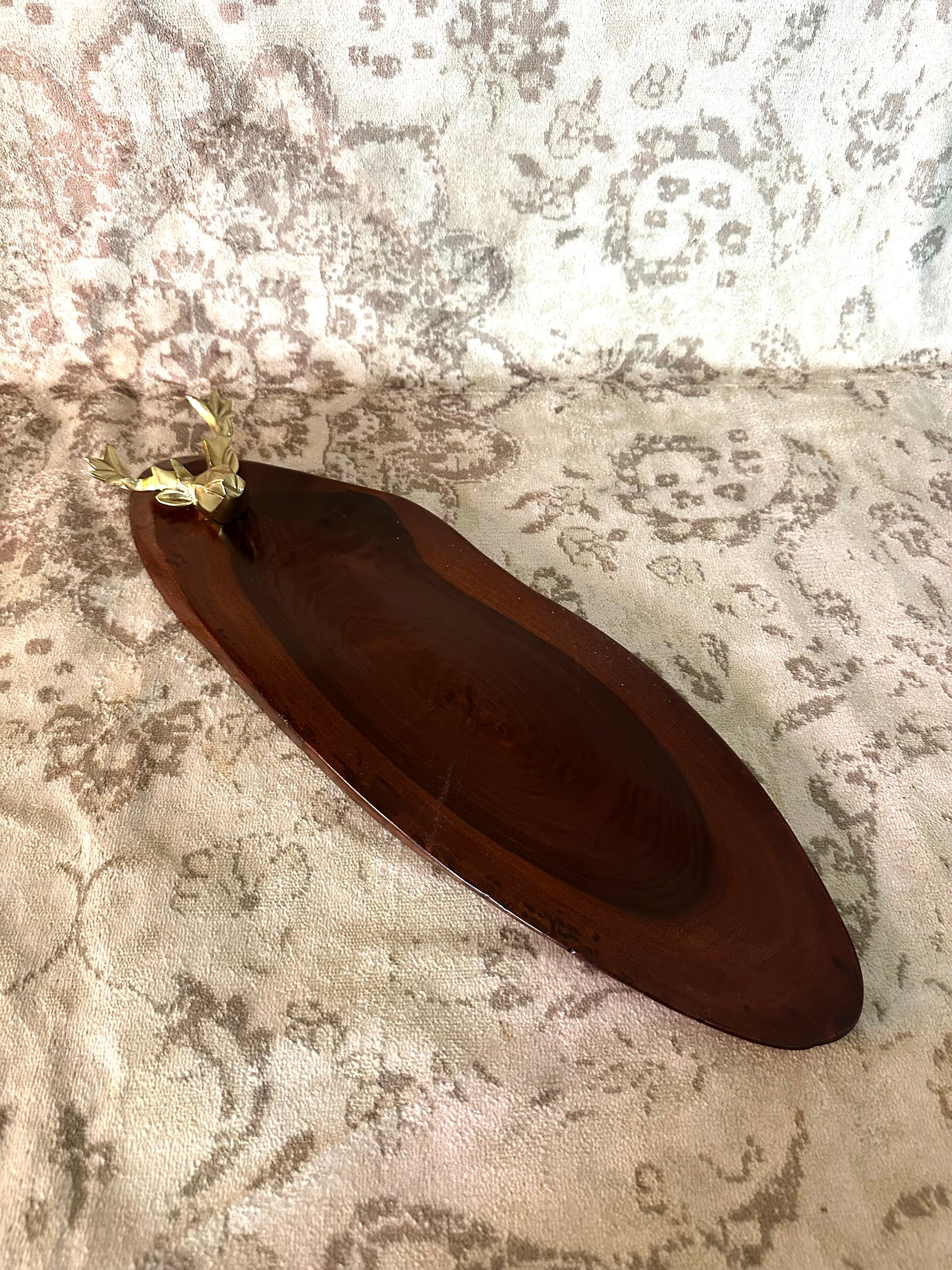 Deer head knob platter/Tray - 356