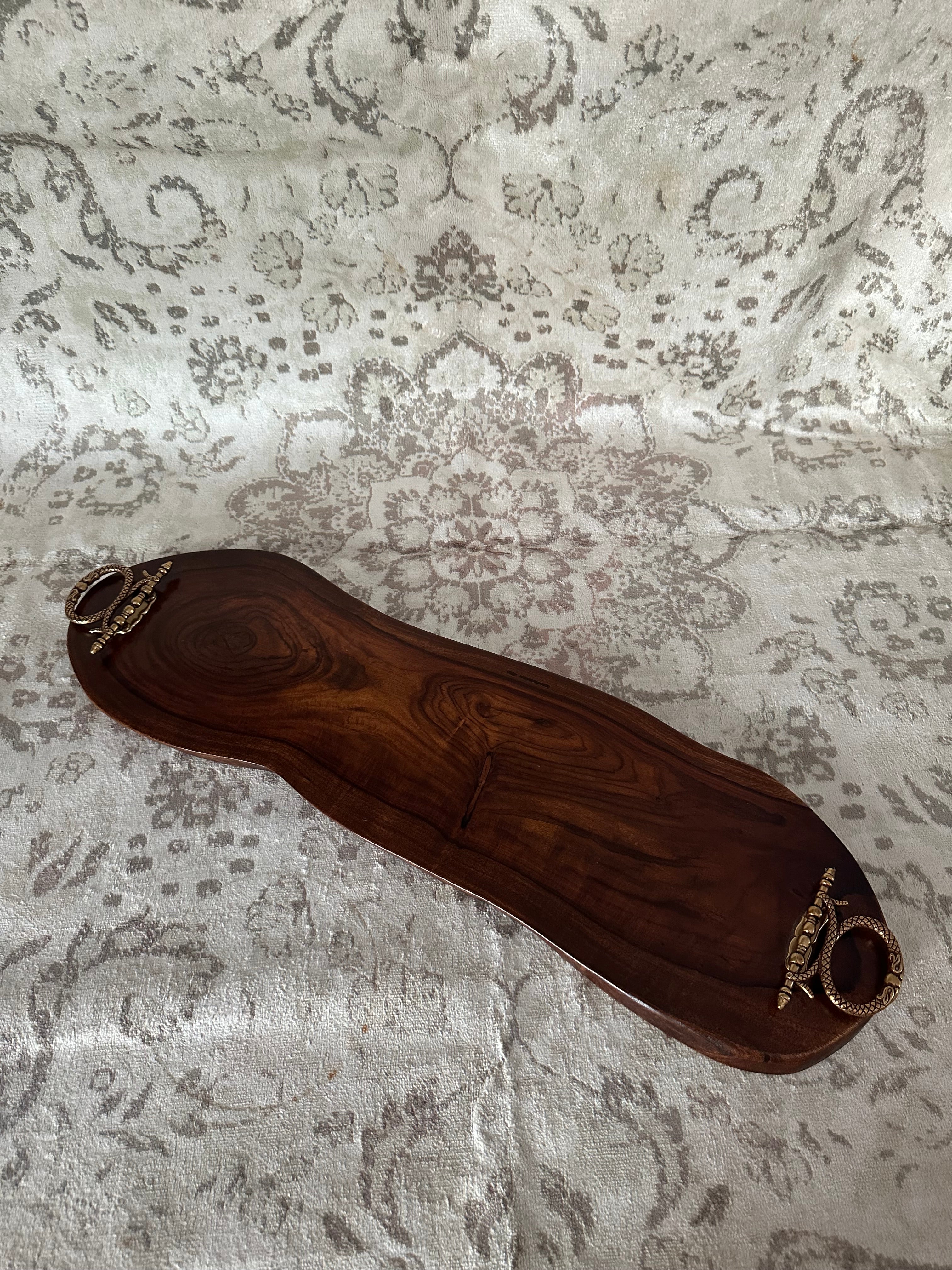 Italian knob platter /Tray 167