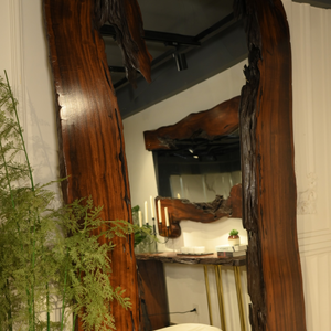 Sheesham Live Edge Staning Mirror ( 5x8 ft  )