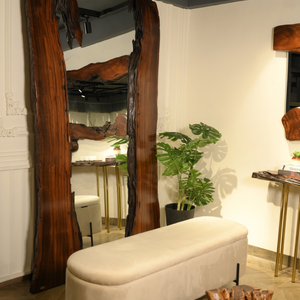 Sheesham Live Edge Staning Mirror ( 5x8 ft  )